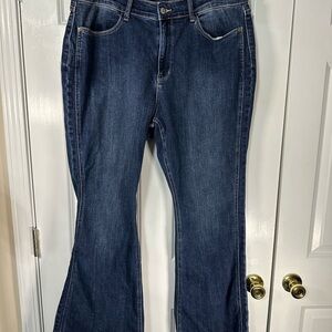 Judy Blue Dark Blue Flare Jeans